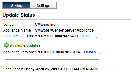 Update Your VCSA
